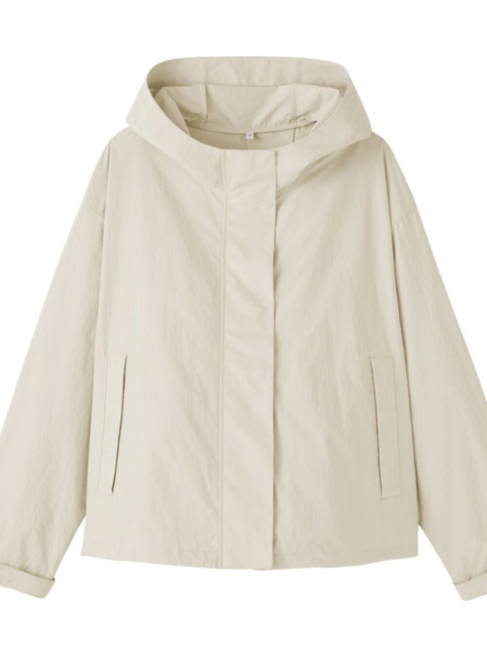 MUJI Women's Petite* Medium Water-Repellent UV Protection Pocketable Jacket